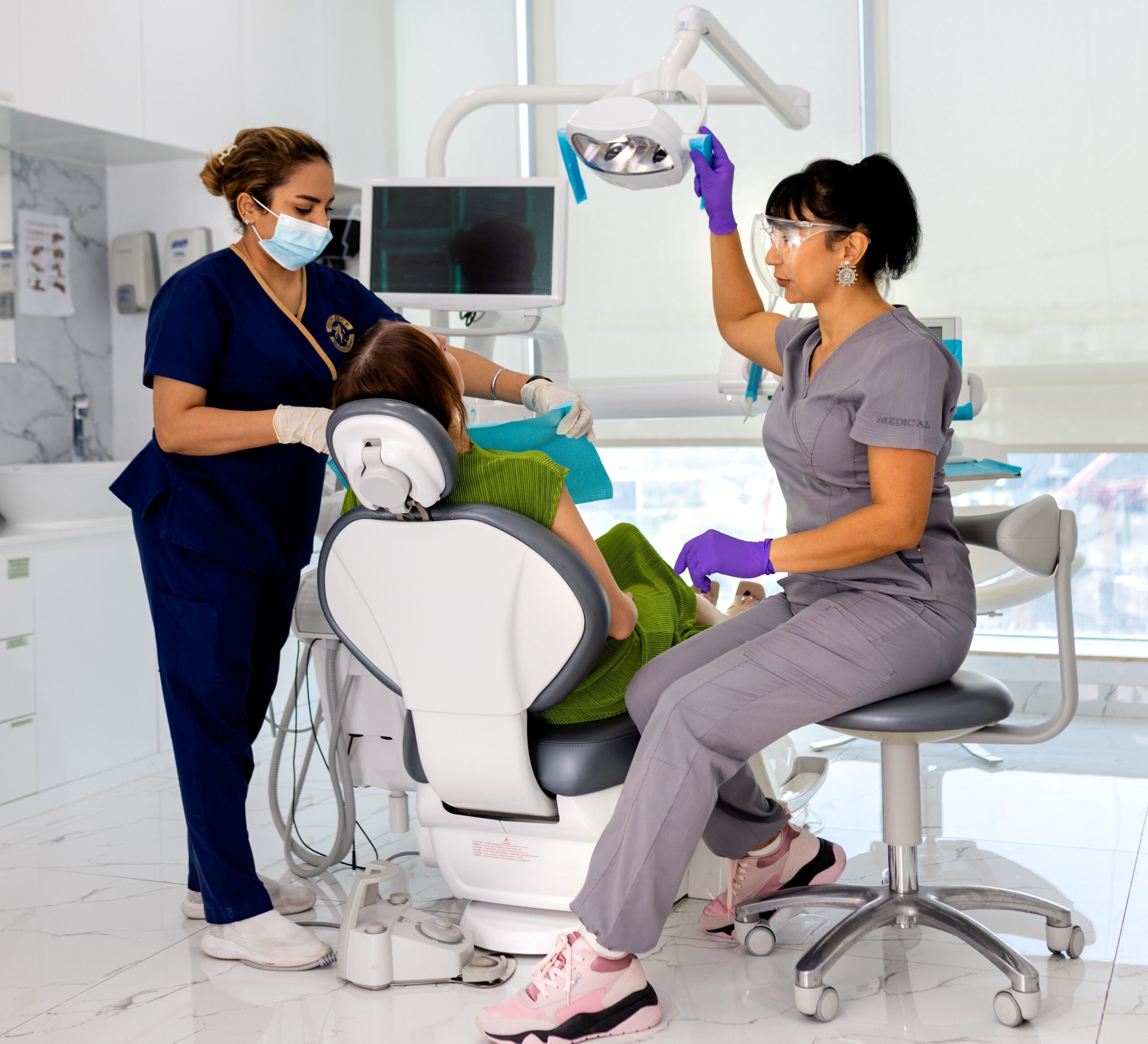 Dr. Anahit Mkhitaryan in her clinic